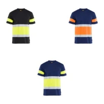 Arbeitsschutz-T-Shirt Blaklader hohe Sichtbarkeit 100% Baumwolle kurze Ärmel 338710308833L