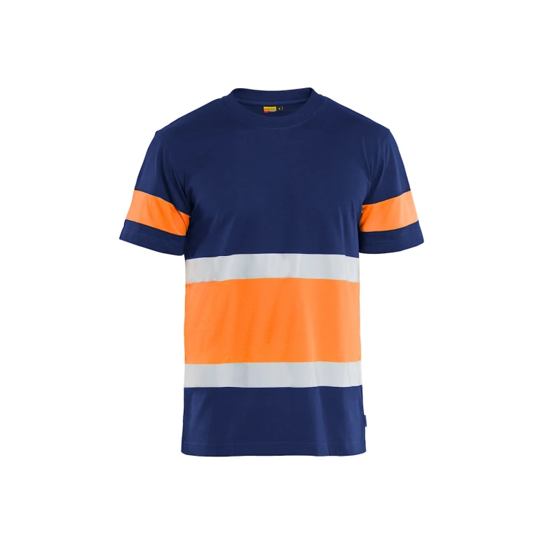 Arbeitsschutz-T-Shirt Blaklader hohe Sichtbarkeit 100% Baumwolle kurze Ärmel 338710308833L