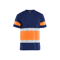 Arbeitsschutz-T-Shirt Blaklader hohe Sichtbarkeit 100% Baumwolle kurze Ärmel 338710308833L