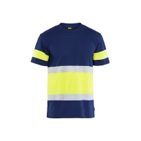 Arbeitsschutz-T-Shirt Blaklader hohe Sichtbarkeit 100% Baumwolle kurze Ärmel 338710308833L
