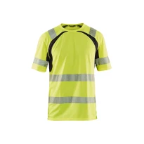 Arbeits-T-Shirt Blaklader mit hoher Sichtbarkeit und UV-Schutz kurze Ärmel 339710133389L