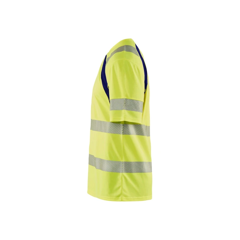 Arbeits-T-Shirt Blaklader mit hoher Sichtbarkeit und UV-Schutz kurze Ärmel 339710133389L
