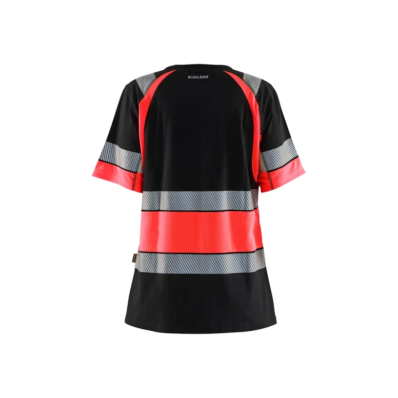 Arbeits-T-Shirt Blaklader für hohe Sichtbarkeit 100% Baumwolle kurze Ärmel Damenmodell 341010308833L