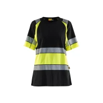 Arbeits-T-Shirt Blaklader für hohe Sichtbarkeit 100% Baumwolle kurze Ärmel Damenmodell 341010308833L