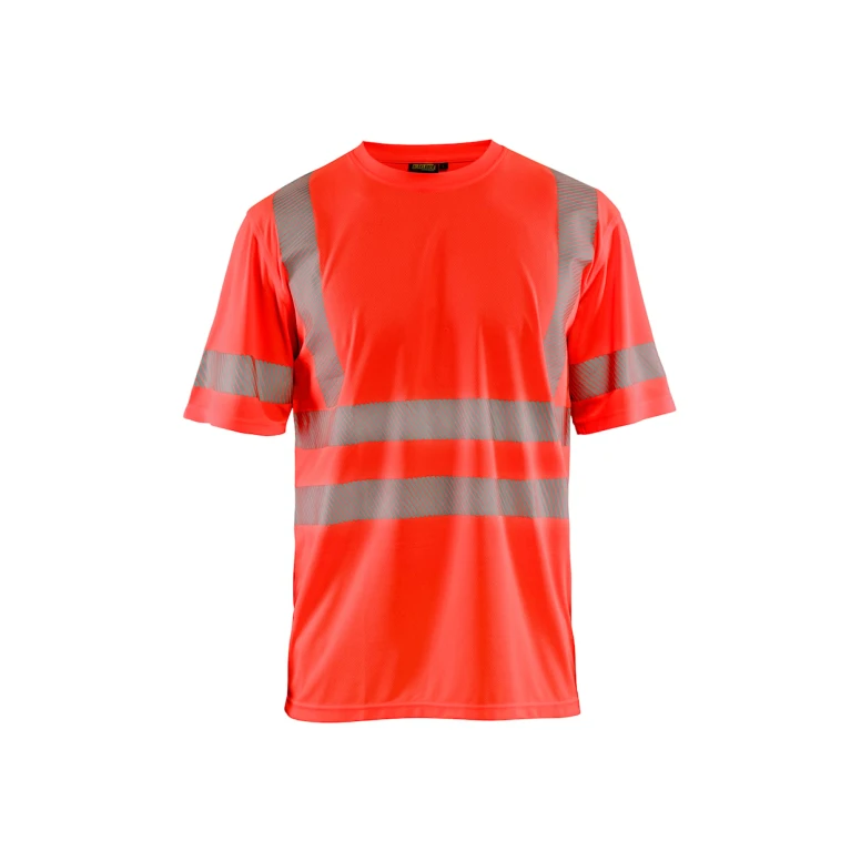 Arbeits-T-Shirt mit hoher Sichtbarkeit von Blaklader UV-Schutz kurze Ärmel 342010133300L