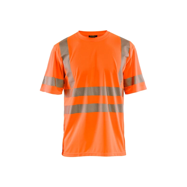 Arbeits-T-Shirt mit hoher Sichtbarkeit von Blaklader UV-Schutz kurze Ärmel 342010133300L