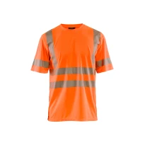 Arbeits-T-Shirt mit hoher Sichtbarkeit von Blaklader UV-Schutz kurze Ärmel 342010133300L