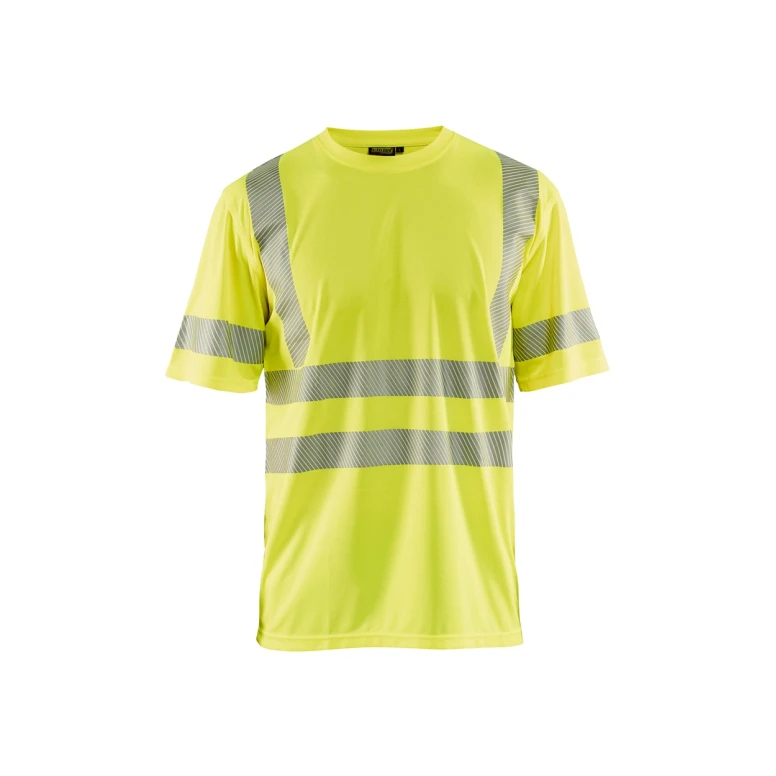 Arbeits-T-Shirt mit hoher Sichtbarkeit von Blaklader UV-Schutz kurze Ärmel 342010133300L