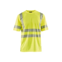 Arbeits-T-Shirt mit hoher Sichtbarkeit von Blaklader UV-Schutz kurze Ärmel 342010133300L
