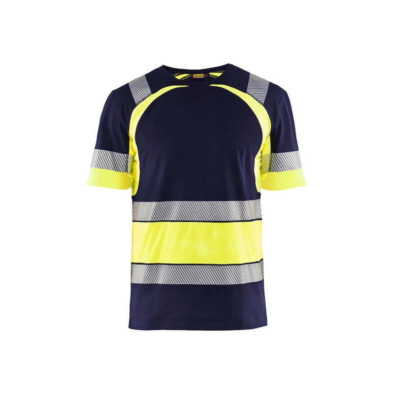 Arbeitsschutz-T-Shirt Blaklader hohe Sichtbarkeit 100% Baumwolle kurze Ärme 342110308833L