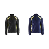 Arbeitsjacke Blaklader 100% Baumwolle mit halbem Reißverschluss 343211588933L