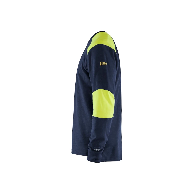 Langarm-Arbeits-T-Shirt von Blaklader Multinorm flammhemmend antistatisch 345717618933L
