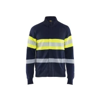 Arbeitsjacke Blaklader mit durchgehendem multinorm  Reißverschluss Hochsichtbarkeit flammschutz antistatisch 346217628933L