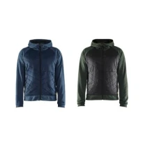 Arbeitspullover mit durchgehendem Reißverschluss von Blaklader Hybrid mit Kapuze Modellnummer 346325334199L