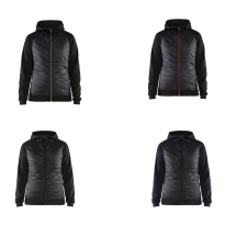 Arbeitspullover mit durchgehendem Reißverschluss von Blaklader Hybrid mit Kapuze Modellnummer damen 346425264599M