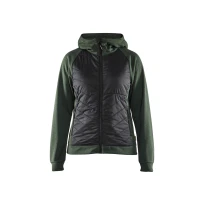 Arbeitspullover mit durchgehendem Reißverschluss von Blaklader Hybrid mit Kapuze Modellnummer damen 346425334199M 2