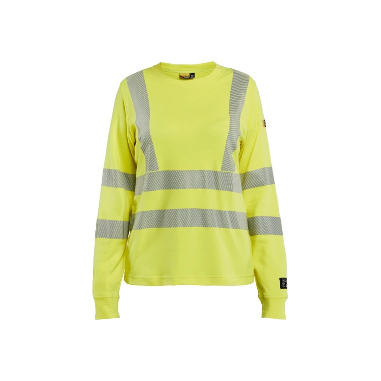 Langarm-Arbeits-T-Shirt Blaklader Hochsichtbarkeit Multinorm Feuerfest Antistatisch Damen 346917613300M