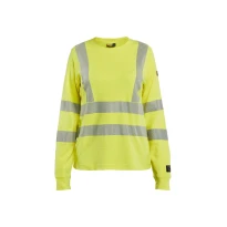 Langarm-Arbeits-T-Shirt Blaklader Hochsichtbarkeit Multinorm Feuerfest Antistatisch Damen 346917613300M