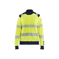 Arbeitsjacke Blaklader mit durchgehendem multinorm  Reißverschluss Hochsichtbarkeit flammschutz antistatisch damen 347117623389M