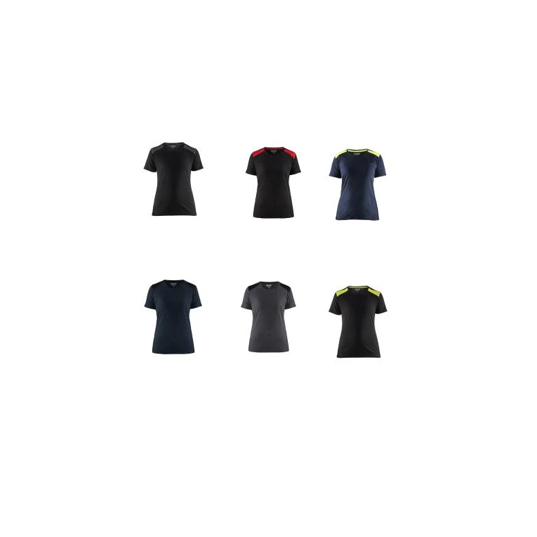 Kurzarm-Arbeits-T-Shirt von Blaklader 100 % Baumwolle frau 347910428699M