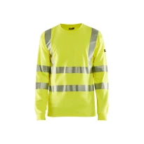 Langarm-Arbeits-T-Shirt Blaklader Hochsichtbarkeit Multinorm Feuerfest Antistatisch 348117613300L