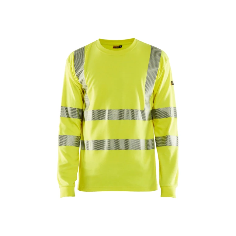 Langarm-Arbeits-T-Shirt Blaklader Hochsichtbarkeit Multinorm Feuerfest Antistatisch 348117613300L