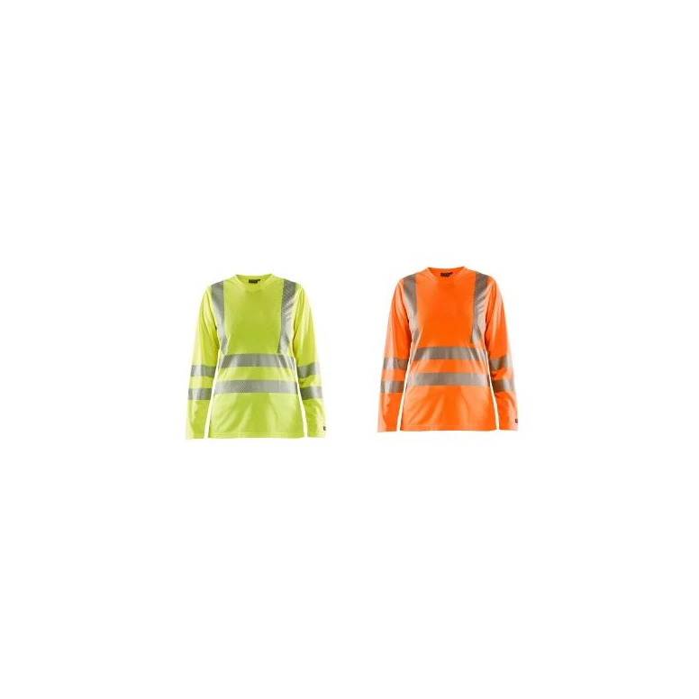 Arbeitsshirt Blaklader hohe Sichtbarkeit UV-Schutz lange Ärmel Damen 348510133300M