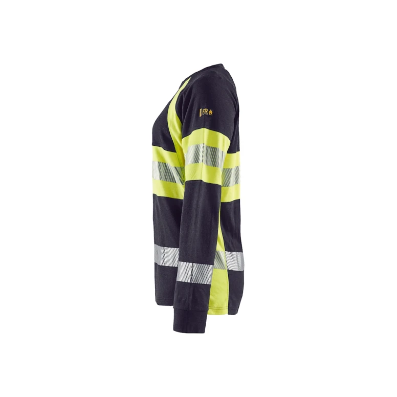 Langarm-Arbeits-T-Shirt Blaklader Hochsichtbarkeit Multinorm Feuerfest Antistatisch damen 349417618933M