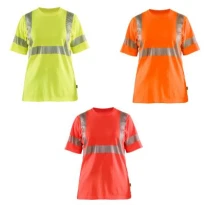 Arbeits-T-Shirt hohe Sichtbarkeit Blaklader Rundhalsausschnitt Kurzarm damen 350225373300M