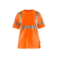 Arbeits-T-Shirt hohe Sichtbarkeit Blaklader Rundhalsausschnitt Kurzarm damen 350225373300M