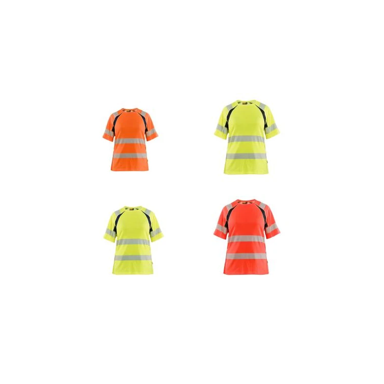 Arbeits-T-Shirt hohe Sichtbarkeit Blaklader Rundhalsausschnitt Kurzarm damen 350325373389M