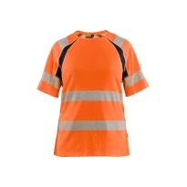 Arbeits-T-Shirt hohe Sichtbarkeit Blaklader Rundhalsausschnitt Kurzarm damen 350325373389M