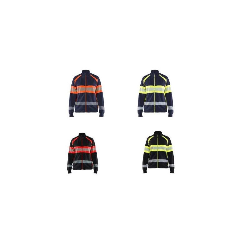 Arbeitsjacke Blaklader hohe Sichtbarkeit 100% Baumwolle Damen Reißverschluss 350511588933M