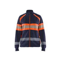 Arbeitsjacke Blaklader hohe Sichtbarkeit 100% Baumwolle Damen Reißverschluss 350511588933M