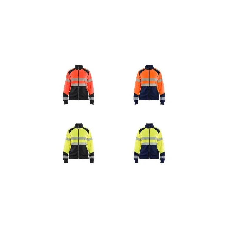 Arbeitsjacke Blaklader hohe Sichtbarkeit Damen mit durchgehendem Reißverschluss 350825283389M