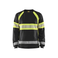 Arbeitsschutz-T-Shirt Blaklader hohe Sichtbarkeit 100% Baumwolle lange Ärmel 351010308833L