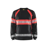 Arbeitsschutz-T-Shirt Blaklader hohe Sichtbarkeit 100% Baumwolle lange Ärmel 351010308833L