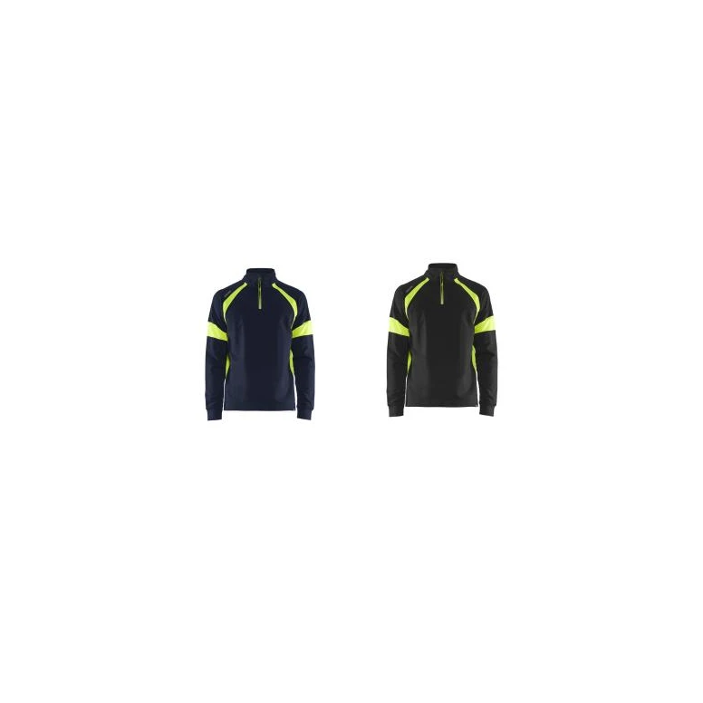 Arbeitsjacke Blaklader 100% Baumwolle mit halbem Reißverschluss 355011588933L