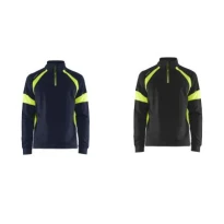 Arbeitsjacke Blaklader 100% Baumwolle mit halbem Reißverschluss 355011588933L