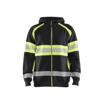 Arbeitsjacke Blaklader hohe Sichtbarkeit 100% Baumwolle Reißverschluss mit kapuze 355211588933L