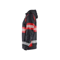 Arbeitsjacke Blaklader hohe Sichtbarkeit 100% Baumwolle Reißverschluss mit kapuze 355211588933L
