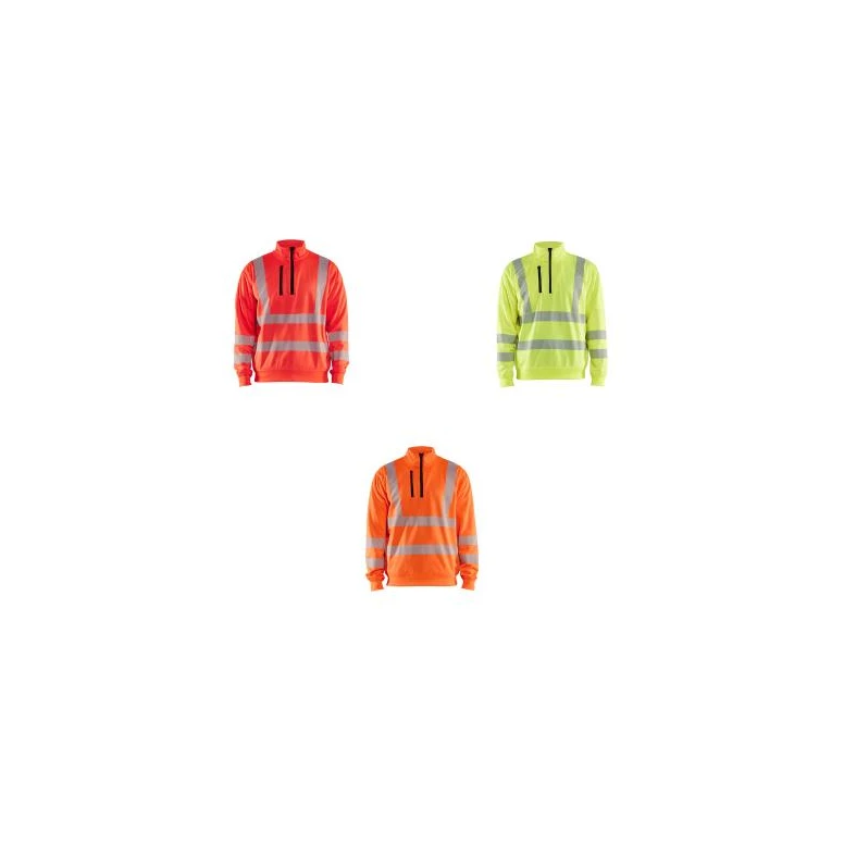 Arbeitsjacke mit halbem Reißverschluss Blaklader hohe Sichtbarkeit 356425383300L