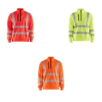 Arbeitsjacke mit halbem Reißverschluss Blaklader hohe Sichtbarkeit 356425383300L