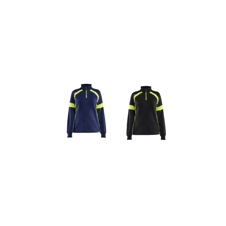 Arbeitsjacke Blaklader 100% Baumwolle mit halbem Reißverschluss für Damen 356611588933M
