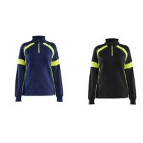 Arbeitsjacke Blaklader 100% Baumwolle mit halbem Reißverschluss für Damen 356611588933M