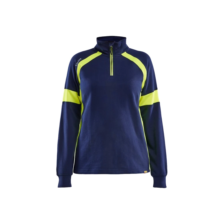 Arbeitsjacke Blaklader 100% Baumwolle mit halbem Reißverschluss für Damen 356611588933M