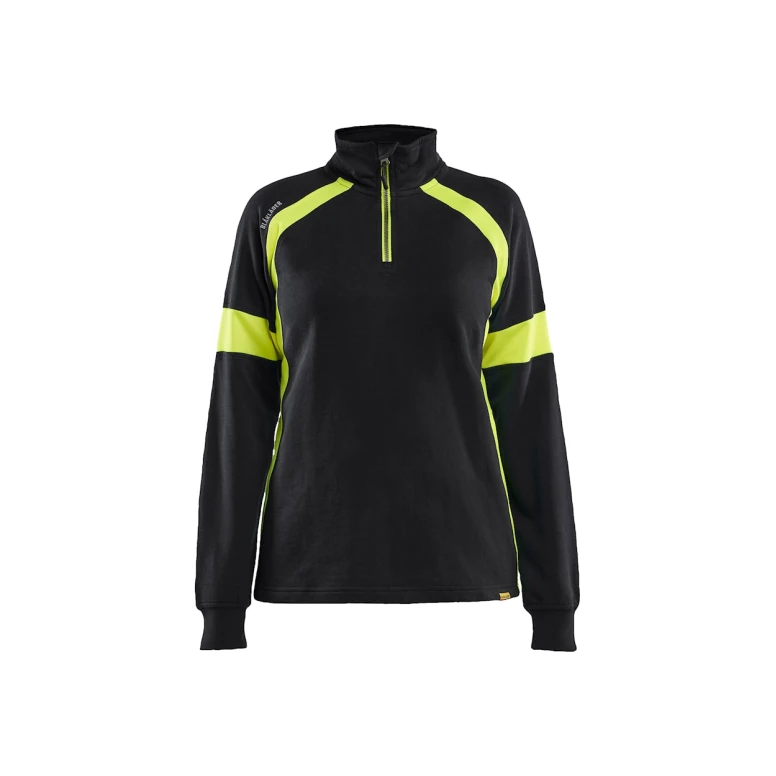 Arbeitsjacke Blaklader 100% Baumwolle mit halbem Reißverschluss für Damen 356611588933M