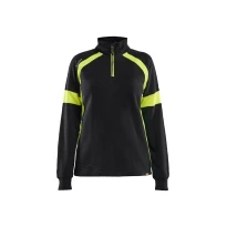 Arbeitsjacke Blaklader 100% Baumwolle mit halbem Reißverschluss für Damen 356611588933M