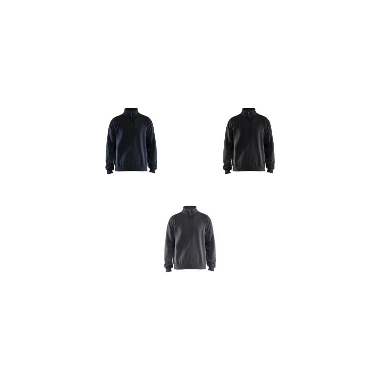 Arbeits-Sweatshirt Blaklader mit halbem Reißverschluss 358711698600L