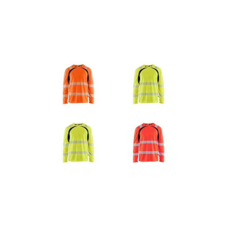 Arbeitsshirt Blaklader hohe Sichtbarkeit UV-Schutz Kurzarm 359910133389L